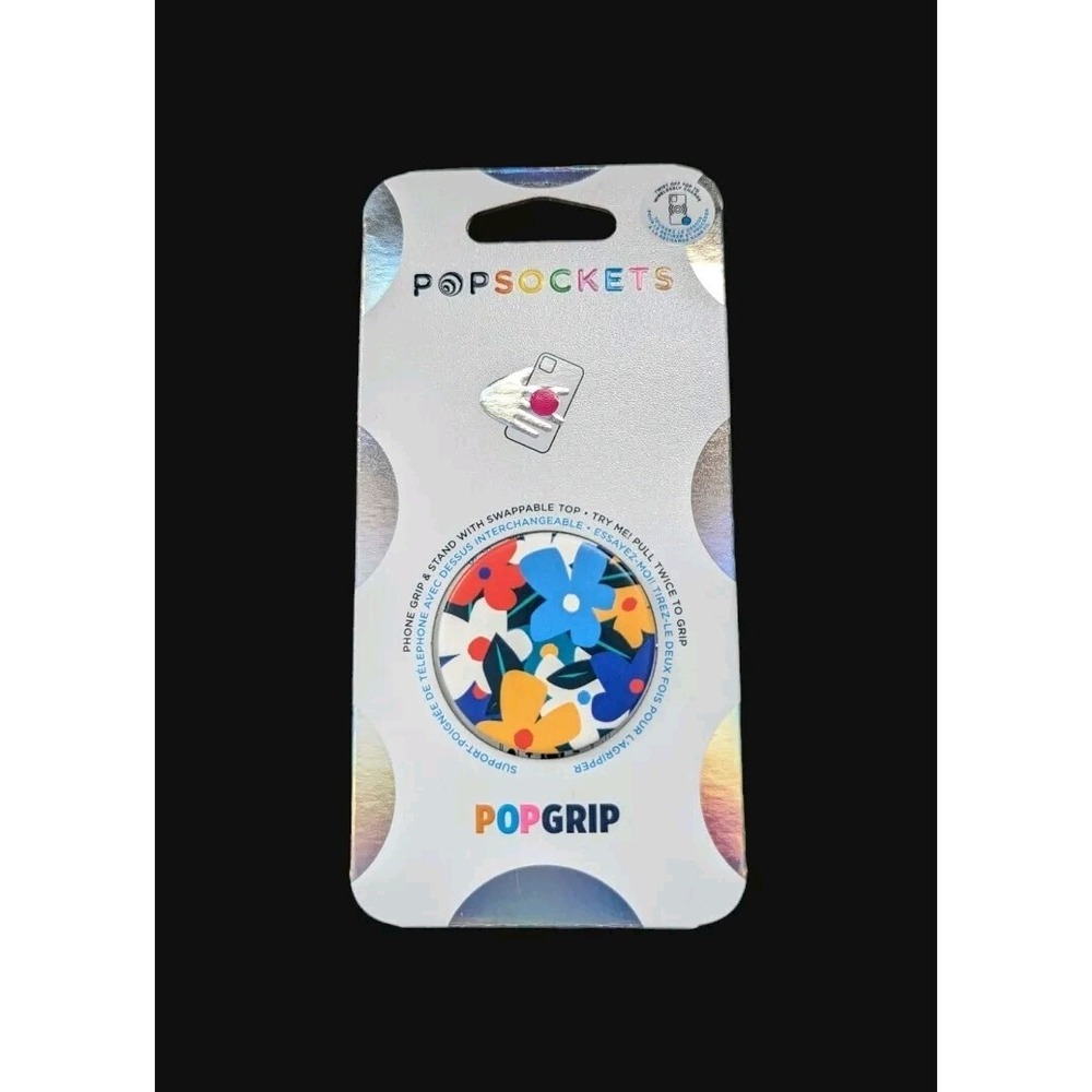Brand New PopSockets PopGrip Cell Phone Grip & Stand - Fauna/Flowers